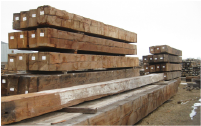 Square Log (Rough Sawn)