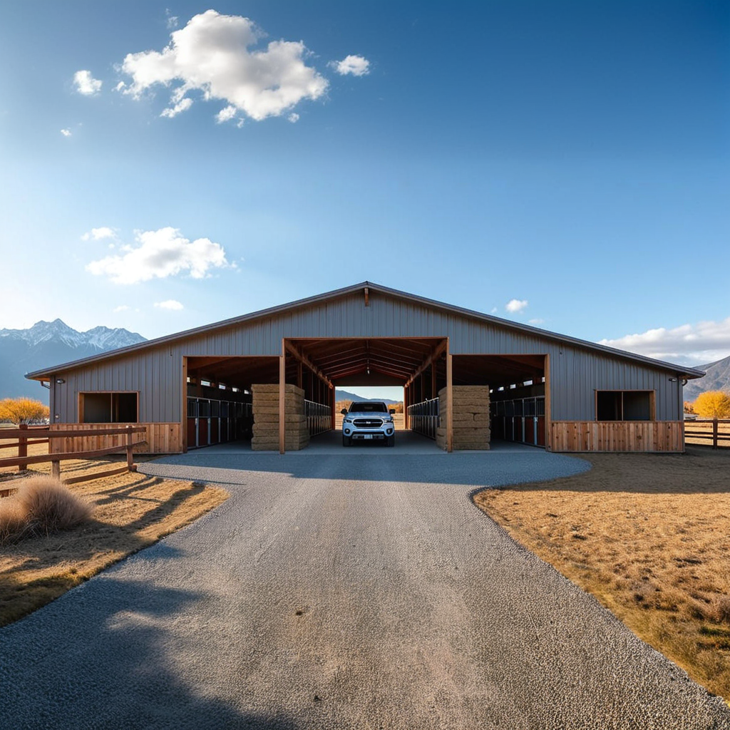 HORSE BARNS